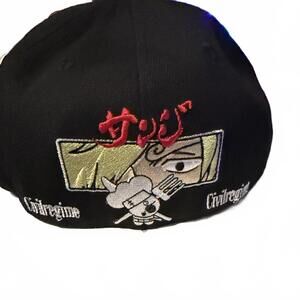 Civil Regime One Piece Player of Chaos Fitted Hat 7 1/4 NWT